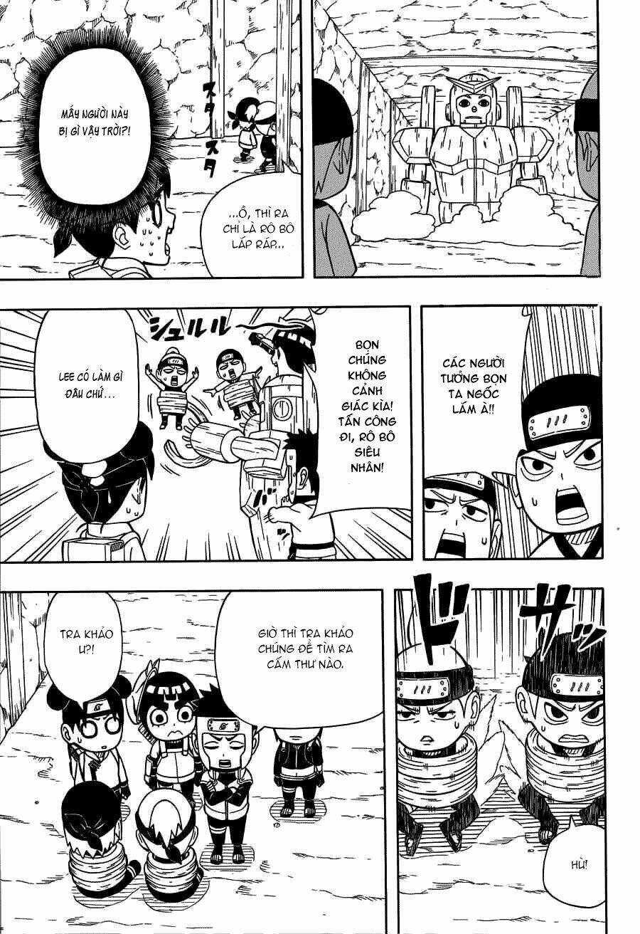 Cửu Vĩ Hồ Ly Ngoại Truyện Rock Lee Chapter 13 trang 17