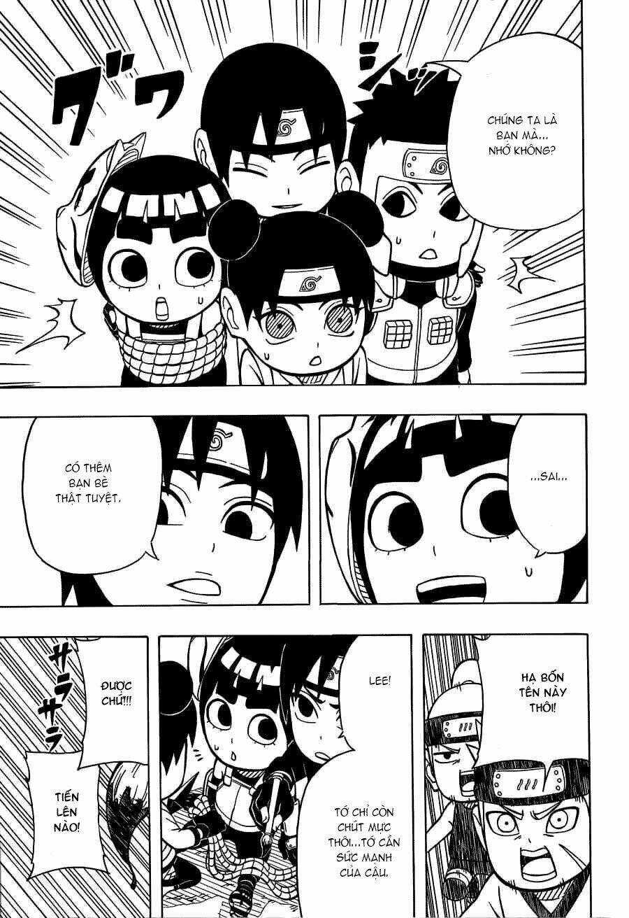 Cửu Vĩ Hồ Ly Ngoại Truyện Rock Lee Chapter 13 trang 23