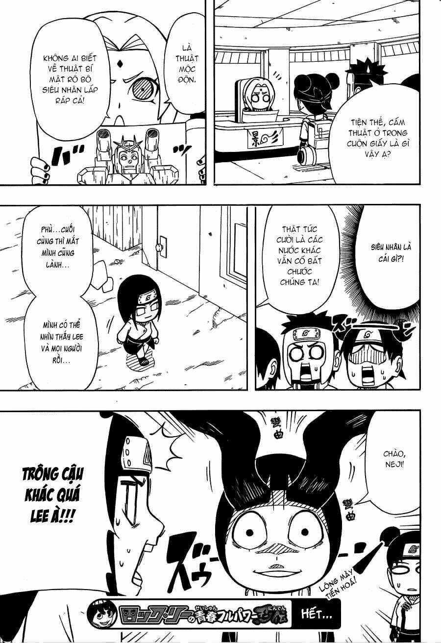 Cửu Vĩ Hồ Ly Ngoại Truyện Rock Lee Chapter 13 trang 26