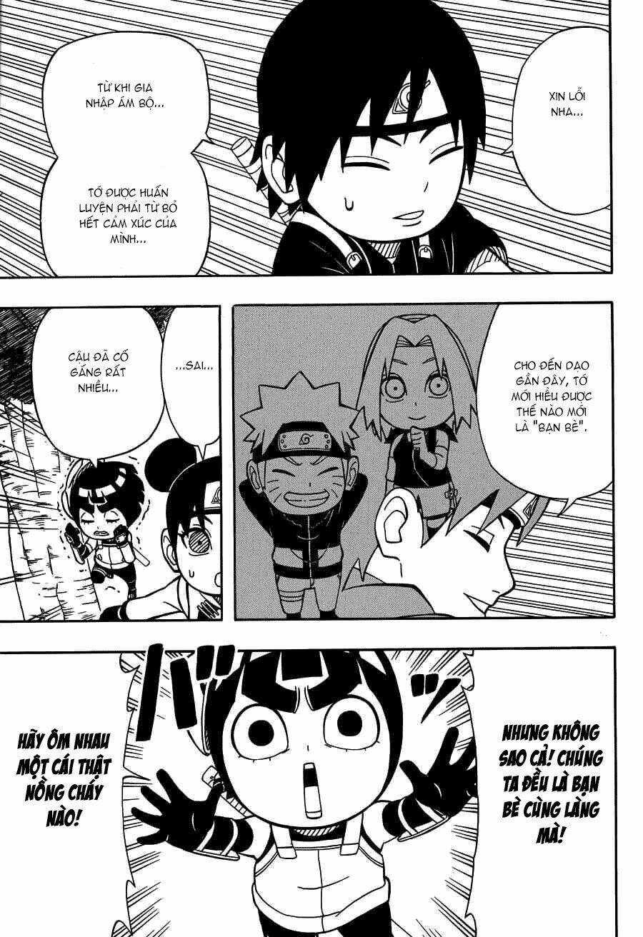 Cửu Vĩ Hồ Ly Ngoại Truyện Rock Lee Chapter 13 trang 9