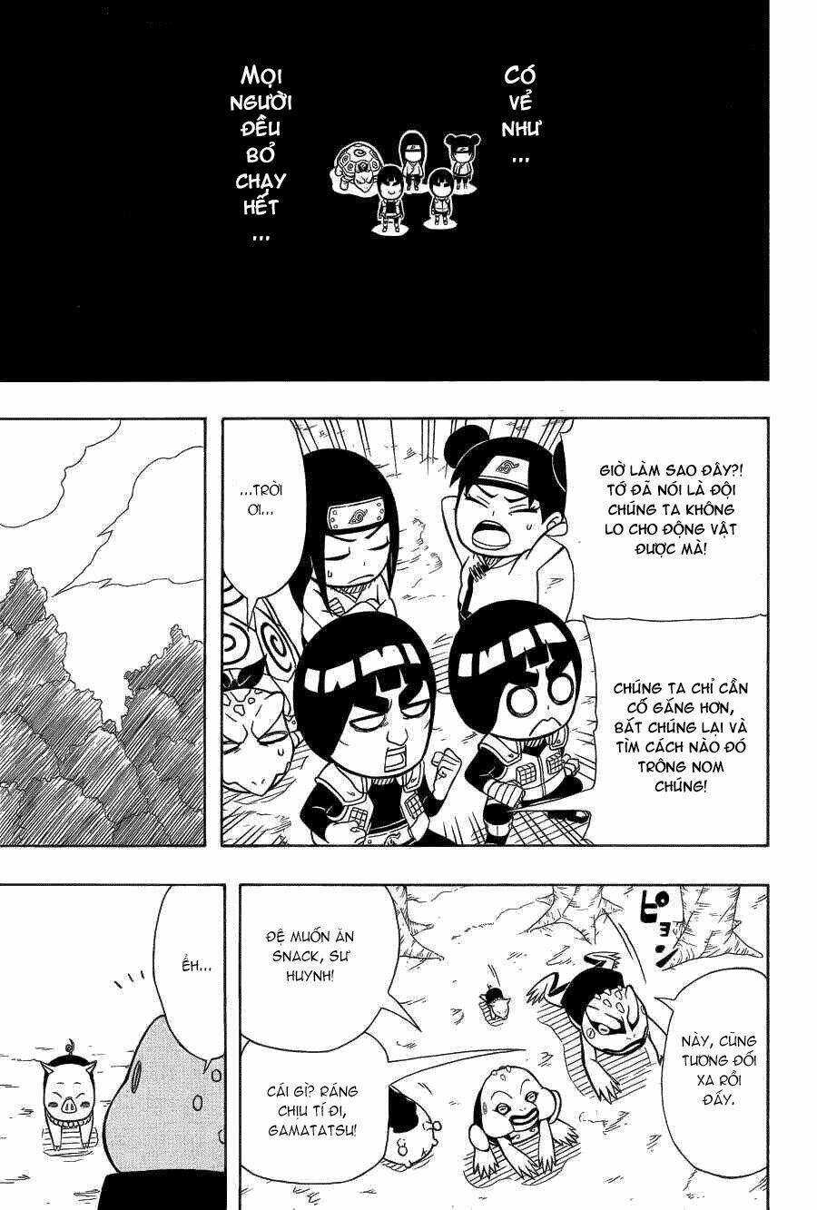 Cửu Vĩ Hồ Ly Ngoại Truyện Rock Lee Chapter 14 trang 10