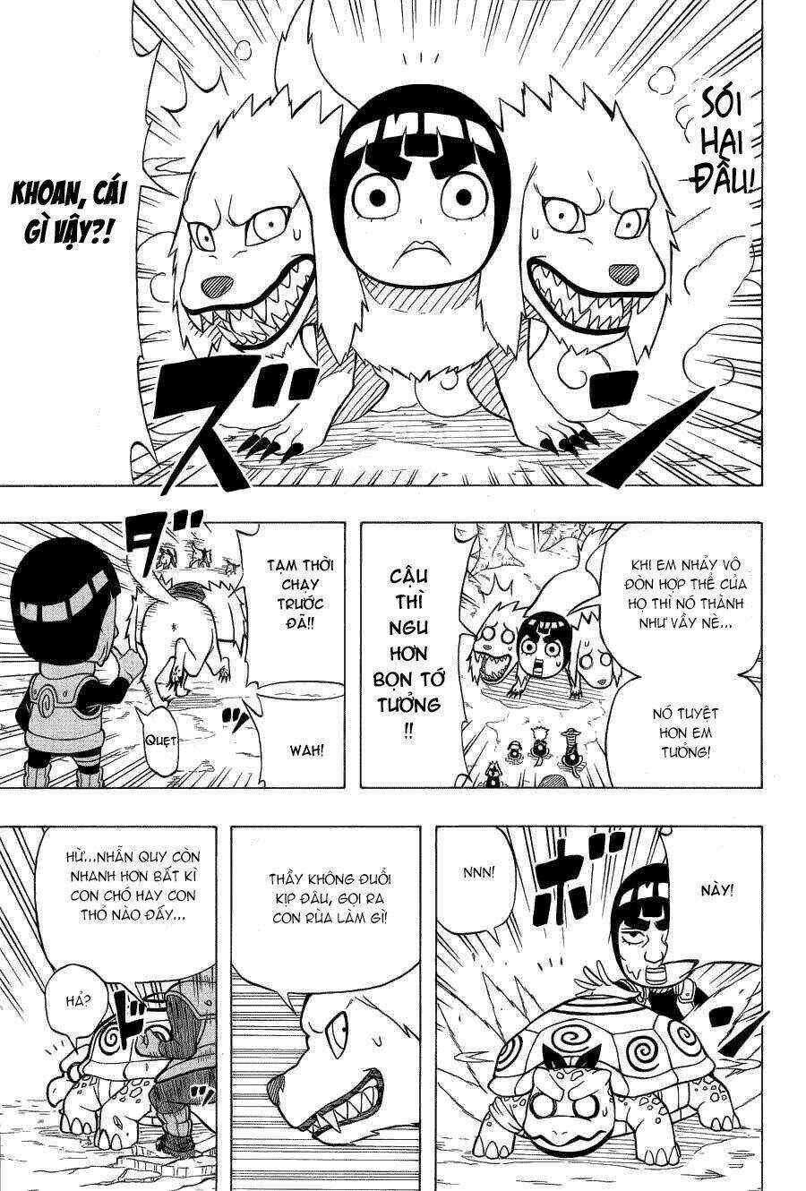 Cửu Vĩ Hồ Ly Ngoại Truyện Rock Lee Chapter 14 trang 18