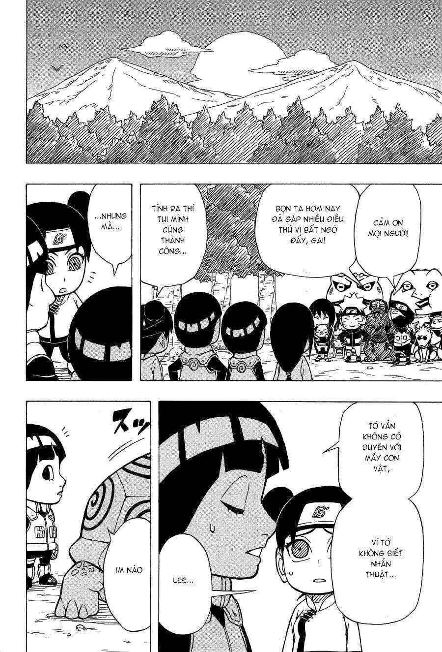 Cửu Vĩ Hồ Ly Ngoại Truyện Rock Lee Chapter 14 trang 20