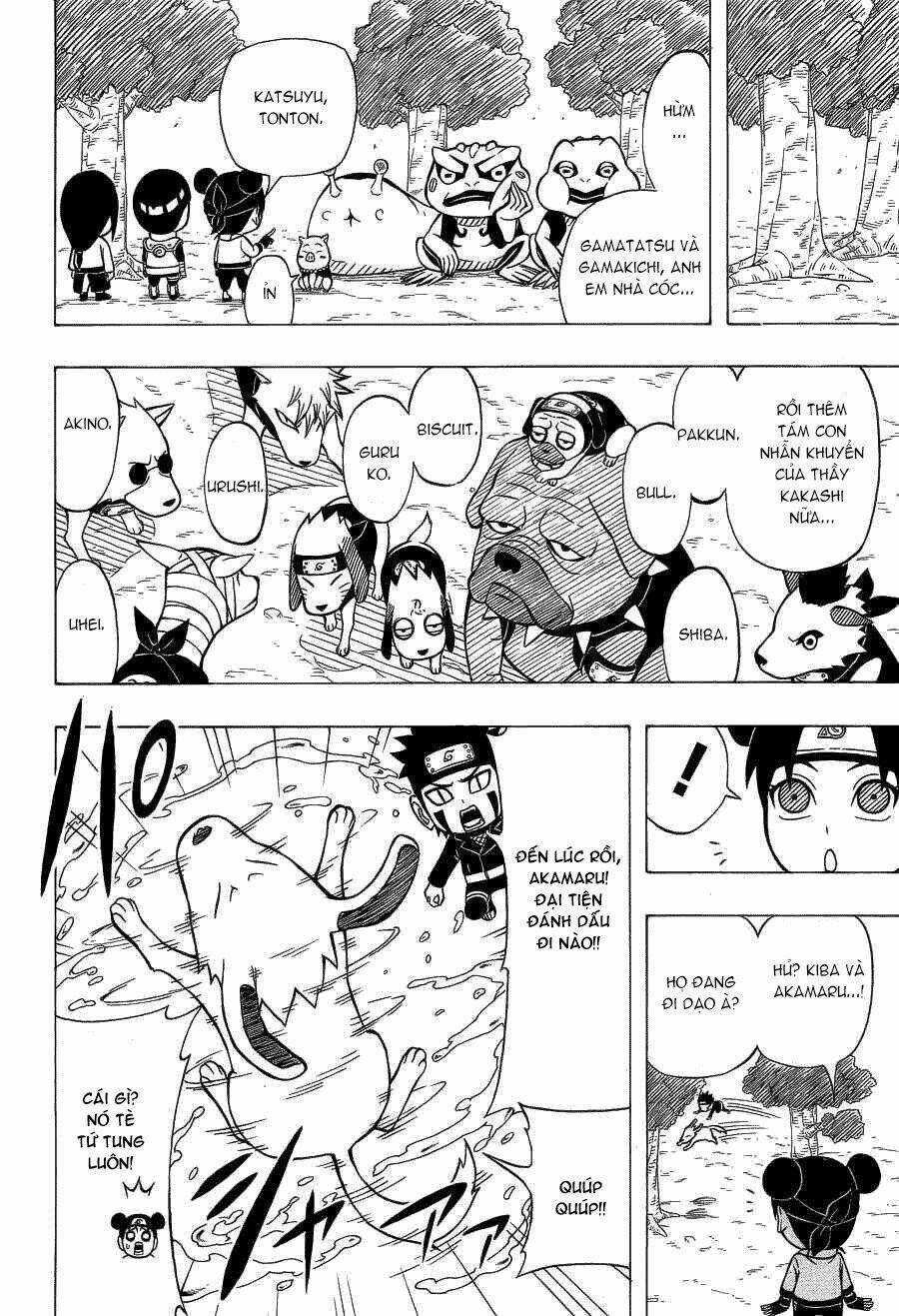 Cửu Vĩ Hồ Ly Ngoại Truyện Rock Lee Chapter 14 trang 5