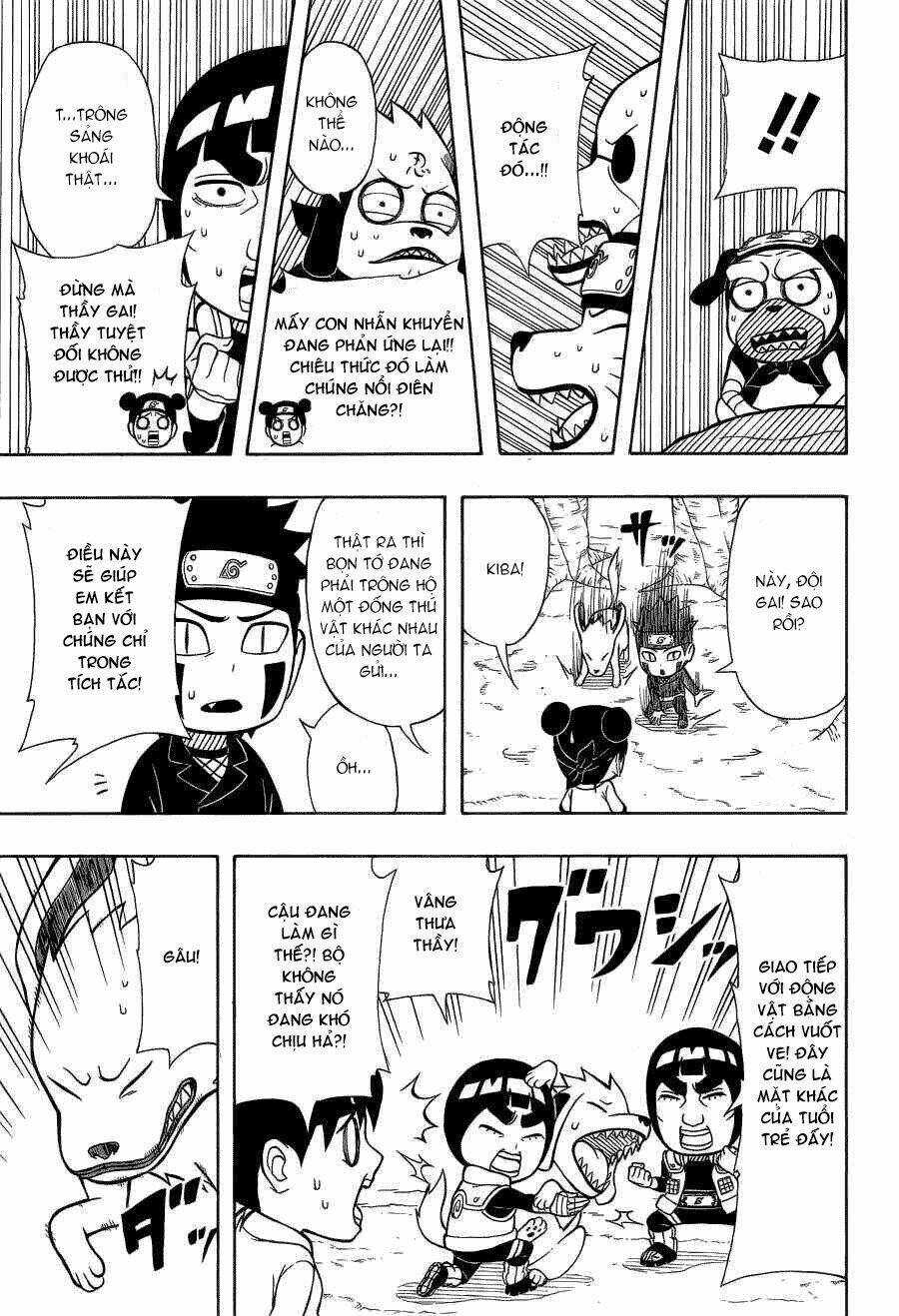 Cửu Vĩ Hồ Ly Ngoại Truyện Rock Lee Chapter 14 trang 6