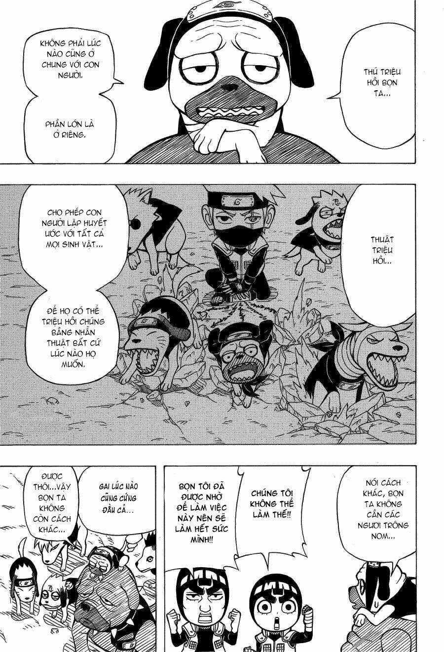 Cửu Vĩ Hồ Ly Ngoại Truyện Rock Lee Chapter 14 trang 8