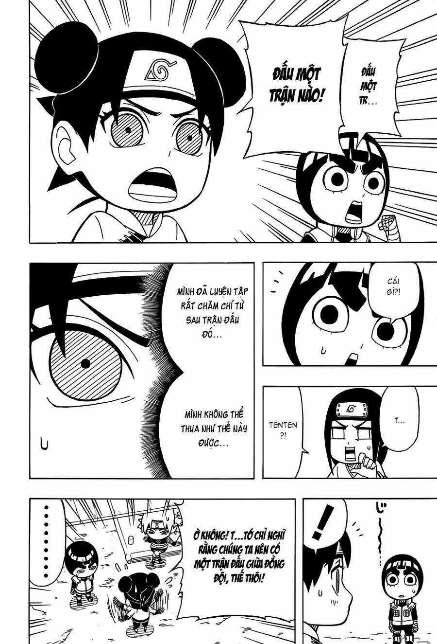 Cửu Vĩ Hồ Ly Ngoại Truyện Rock Lee Chapter 15 trang 12