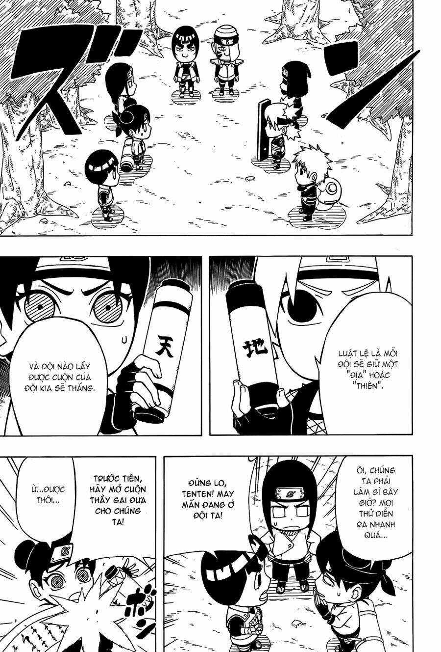 Cửu Vĩ Hồ Ly Ngoại Truyện Rock Lee Chapter 15 trang 13