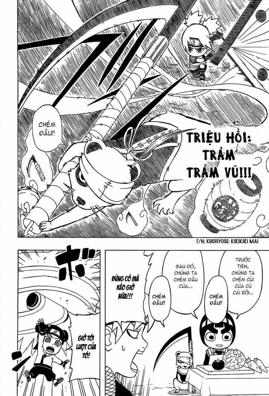 Cửu Vĩ Hồ Ly Ngoại Truyện Rock Lee Chapter 15 trang 20