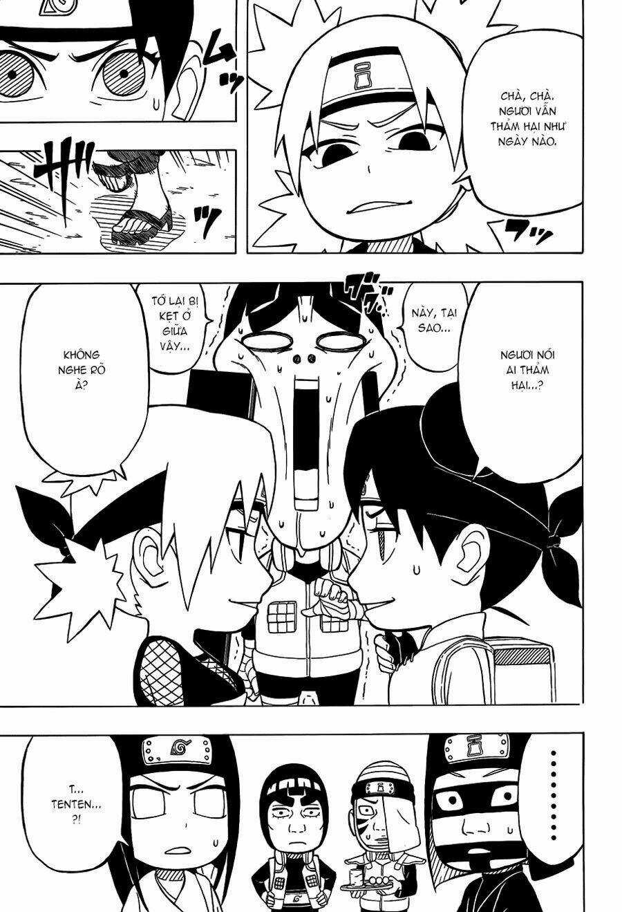 Cửu Vĩ Hồ Ly Ngoại Truyện Rock Lee Chapter 15 trang 5