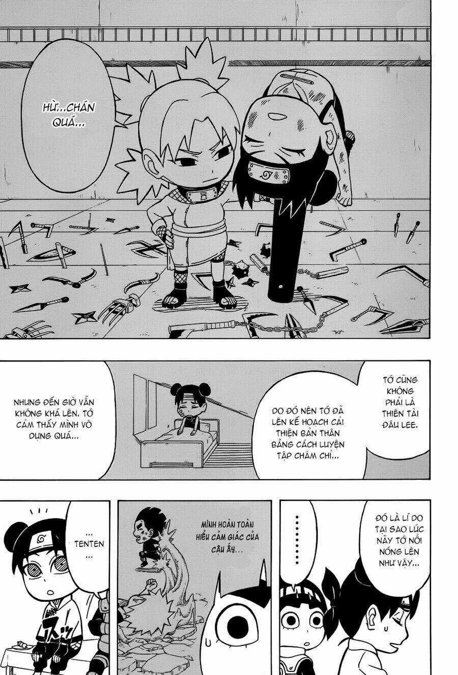 Cửu Vĩ Hồ Ly Ngoại Truyện Rock Lee Chapter 15 trang 7