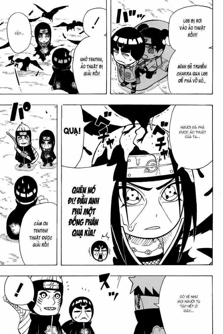 Cửu Vĩ Hồ Ly Ngoại Truyện Rock Lee Chapter 16 trang 15