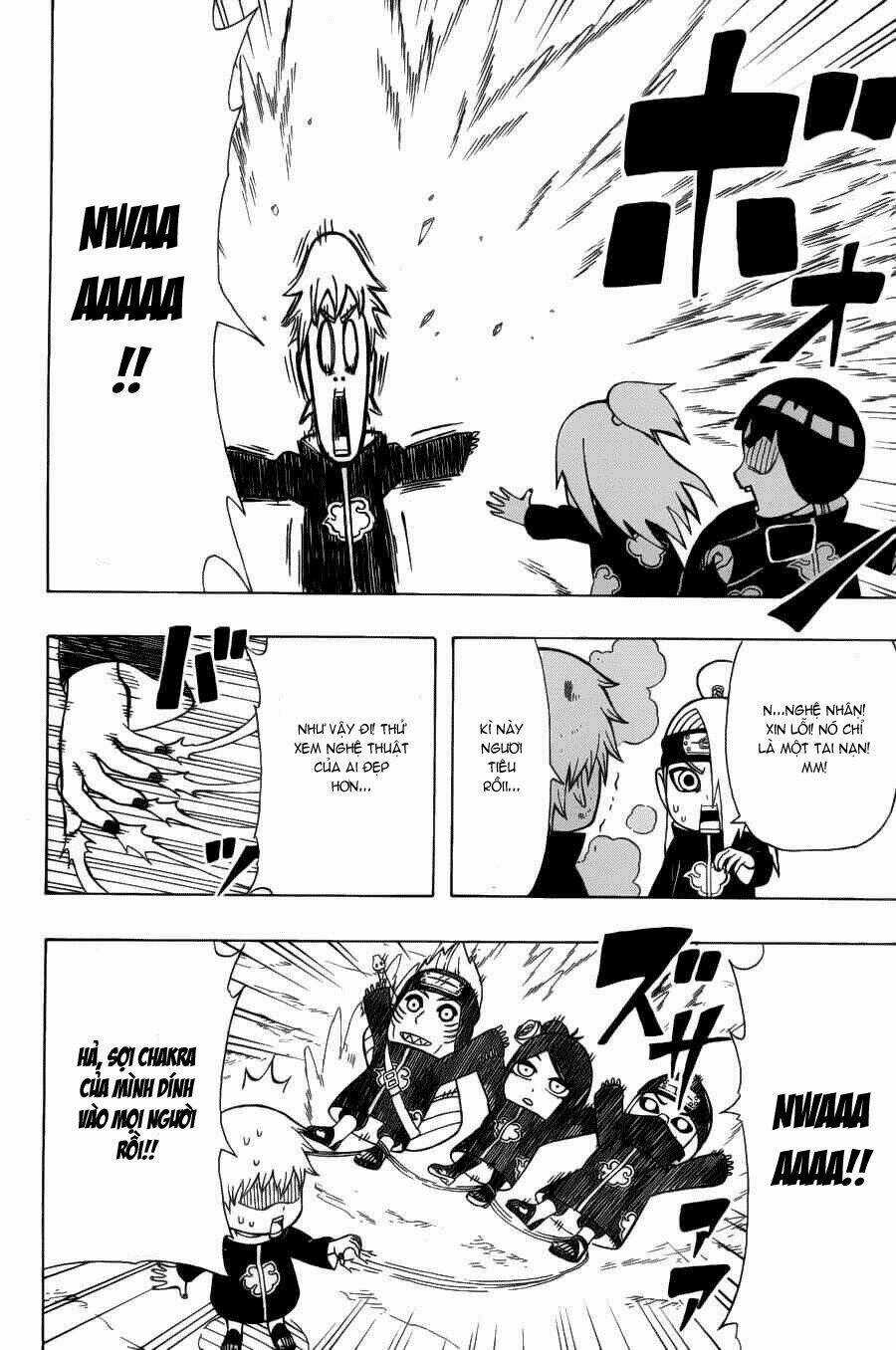 Cửu Vĩ Hồ Ly Ngoại Truyện Rock Lee Chapter 16 trang 20