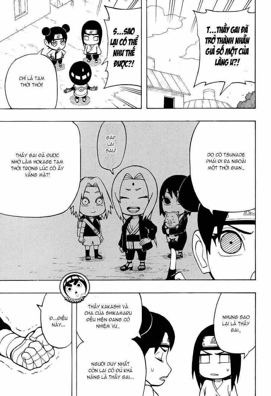 Cửu Vĩ Hồ Ly Ngoại Truyện Rock Lee Chapter 17 trang 2