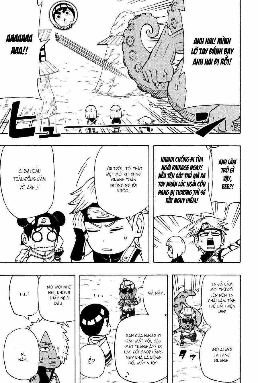 Cửu Vĩ Hồ Ly Ngoại Truyện Rock Lee Chapter 18 trang 17