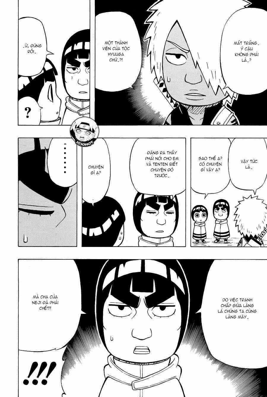 Cửu Vĩ Hồ Ly Ngoại Truyện Rock Lee Chapter 18 trang 18