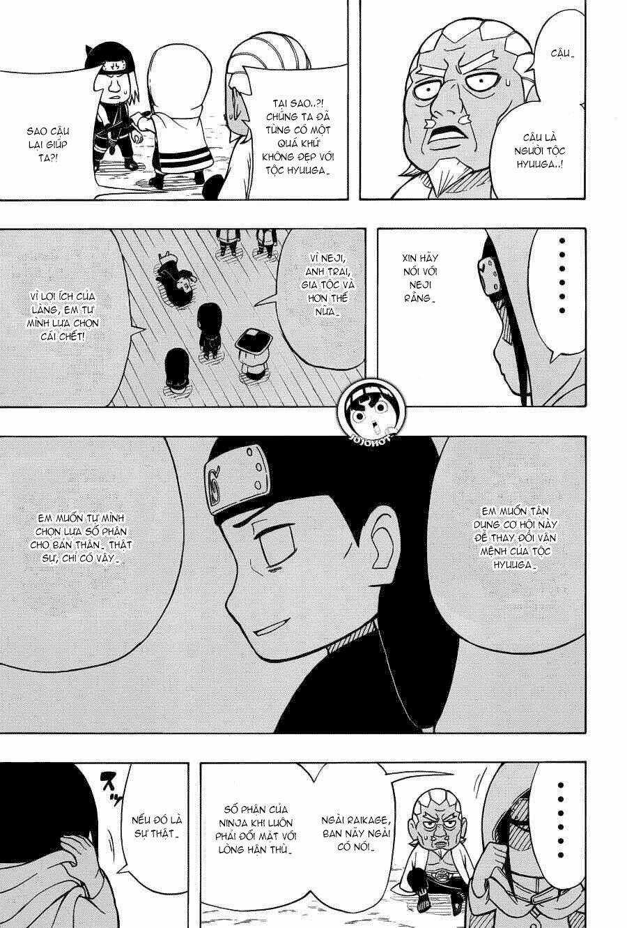 Cửu Vĩ Hồ Ly Ngoại Truyện Rock Lee Chapter 18 trang 23