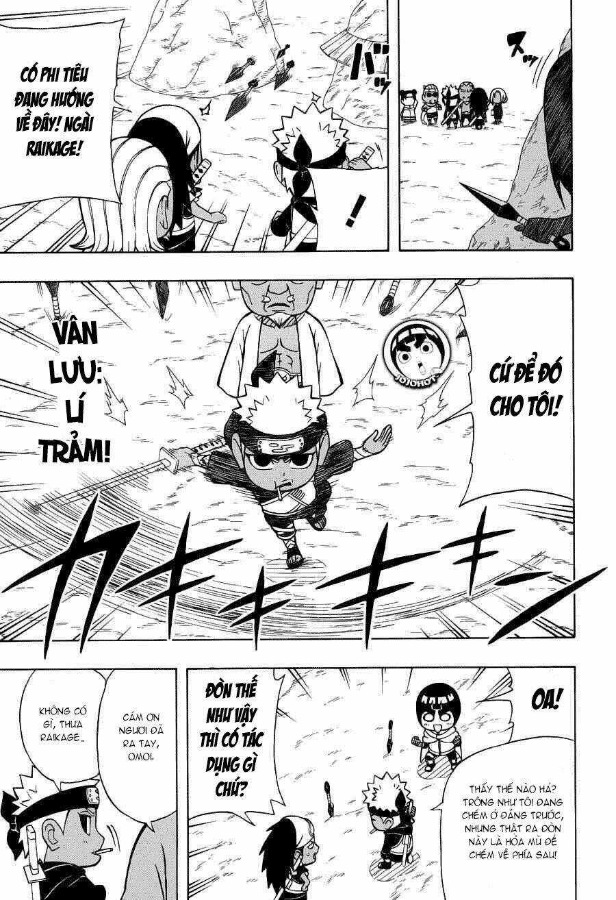 Cửu Vĩ Hồ Ly Ngoại Truyện Rock Lee Chapter 18 trang 9