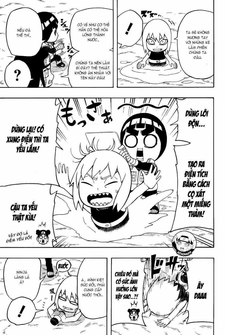 Cửu Vĩ Hồ Ly Ngoại Truyện Rock Lee Chapter 19 trang 8