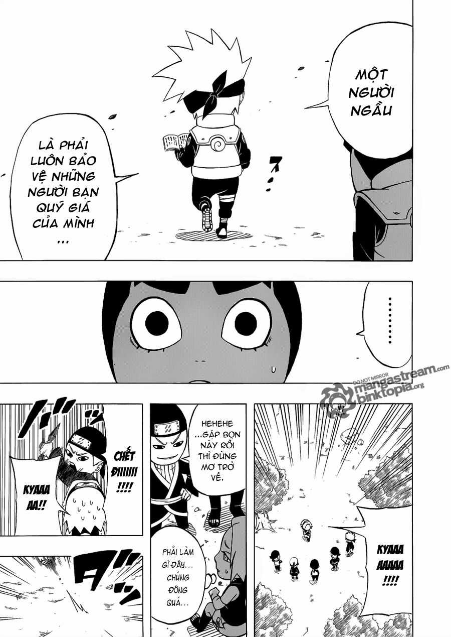 Cửu Vĩ Hồ Ly Ngoại Truyện Rock Lee Chapter 2 trang 11