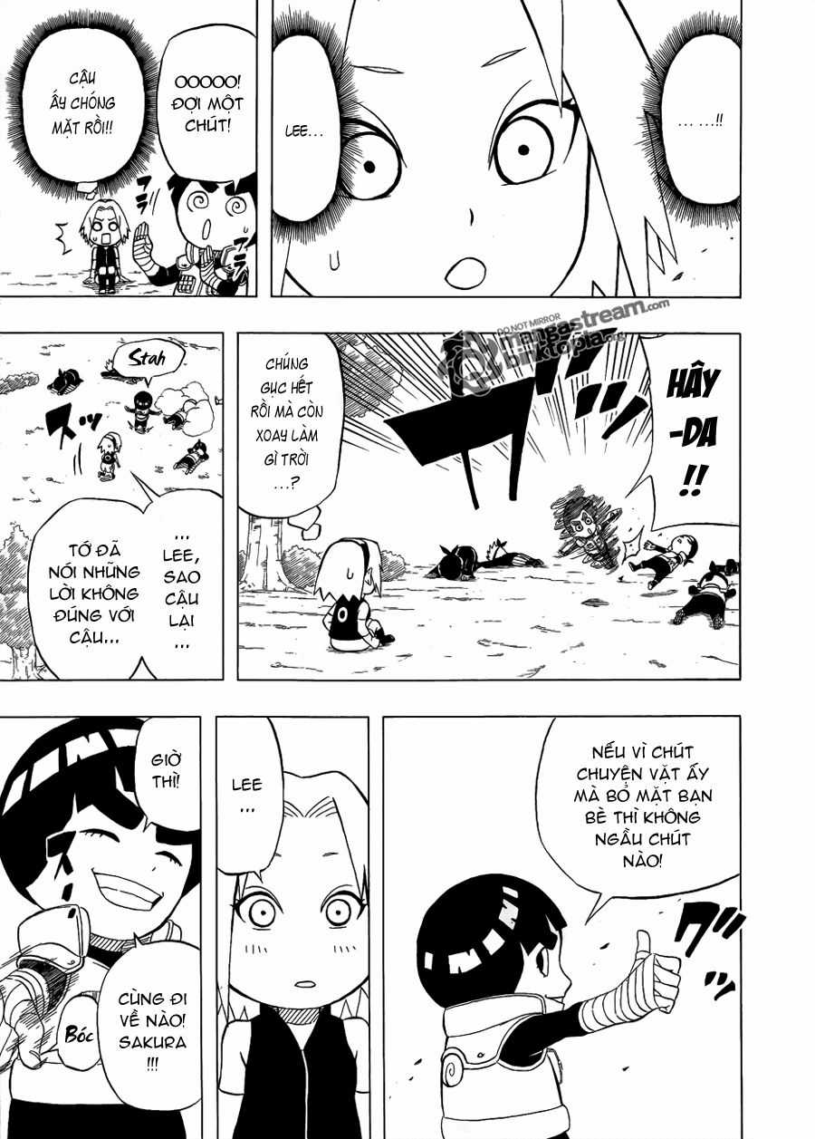 Cửu Vĩ Hồ Ly Ngoại Truyện Rock Lee Chapter 2 trang 13