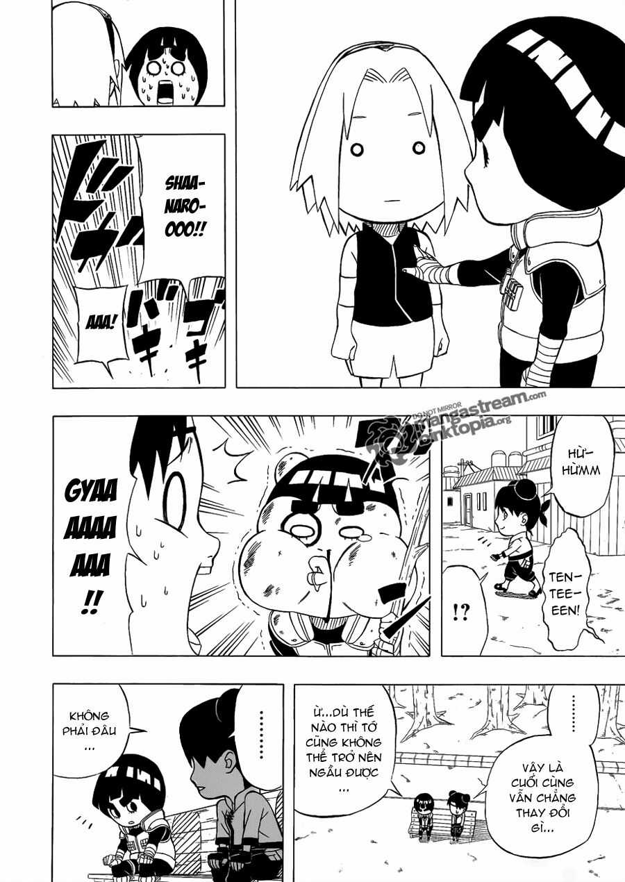 Cửu Vĩ Hồ Ly Ngoại Truyện Rock Lee Chapter 2 trang 14