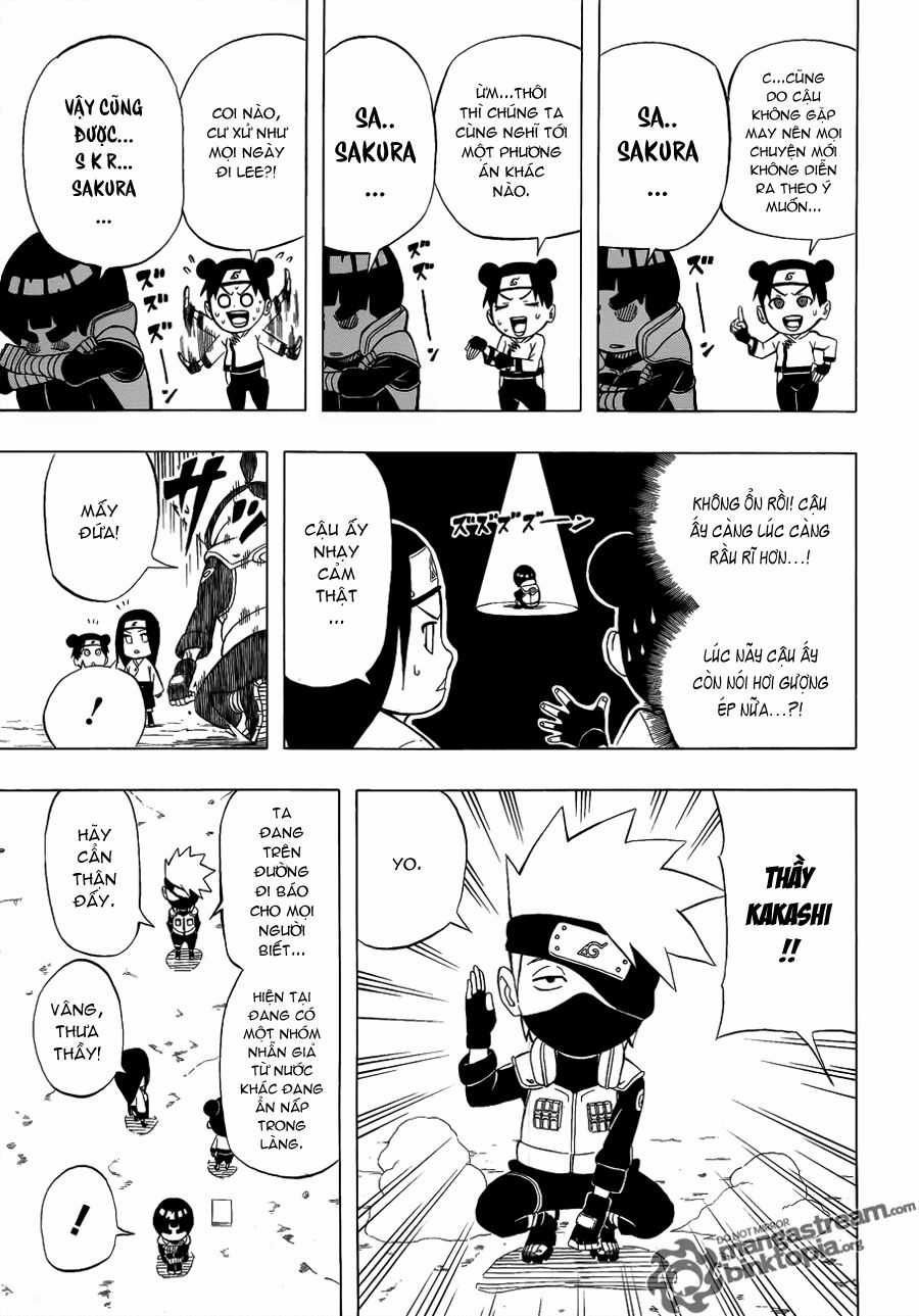 Cửu Vĩ Hồ Ly Ngoại Truyện Rock Lee Chapter 2 trang 9