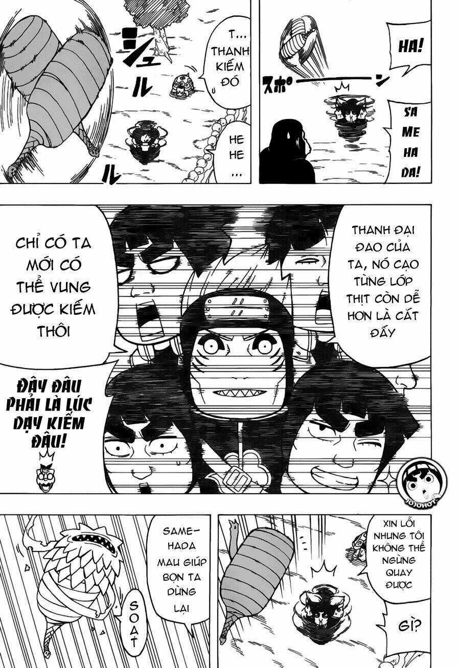 Cửu Vĩ Hồ Ly Ngoại Truyện Rock Lee Chapter 21 trang 14