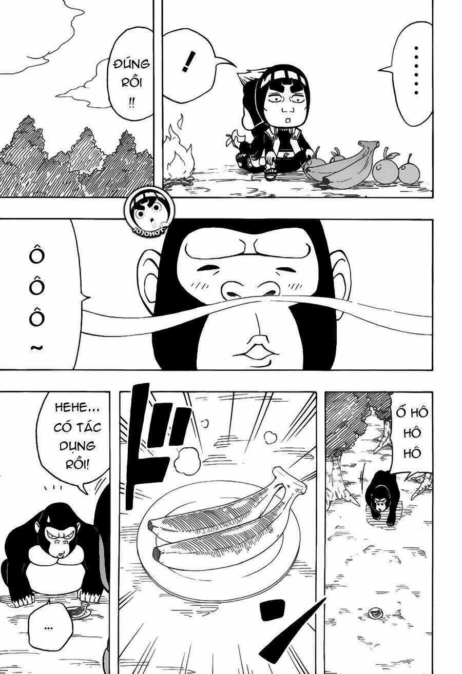 Cửu Vĩ Hồ Ly Ngoại Truyện Rock Lee Chapter 21 trang 20