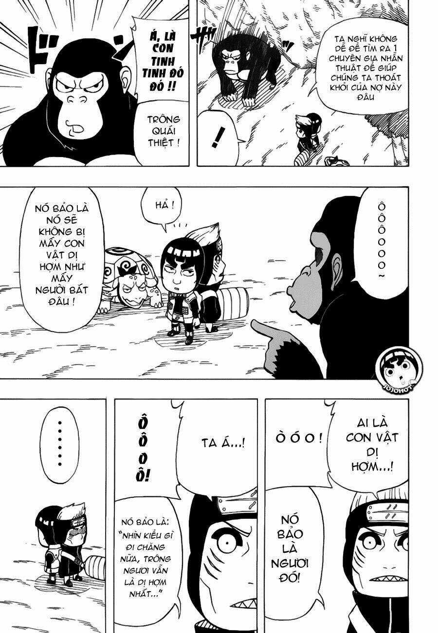 Cửu Vĩ Hồ Ly Ngoại Truyện Rock Lee Chapter 21 trang 6