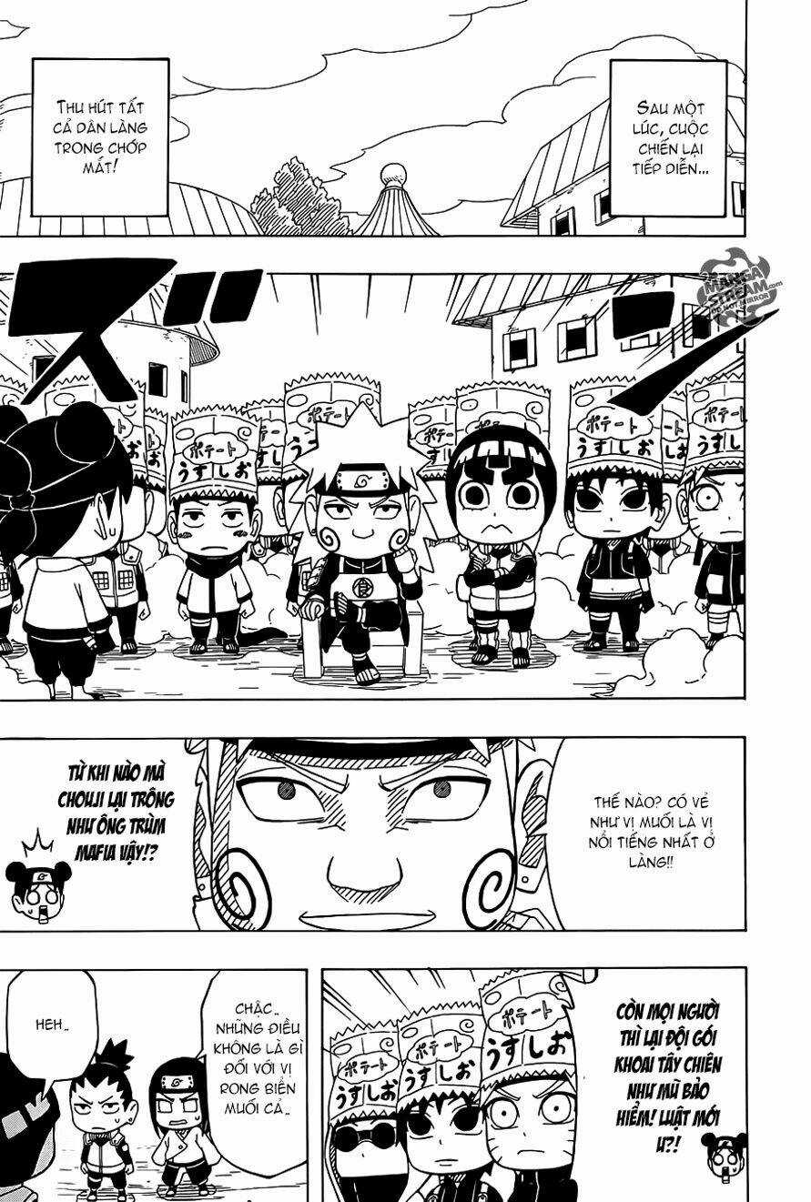 Cửu Vĩ Hồ Ly Ngoại Truyện Rock Lee Chapter 23 trang 10