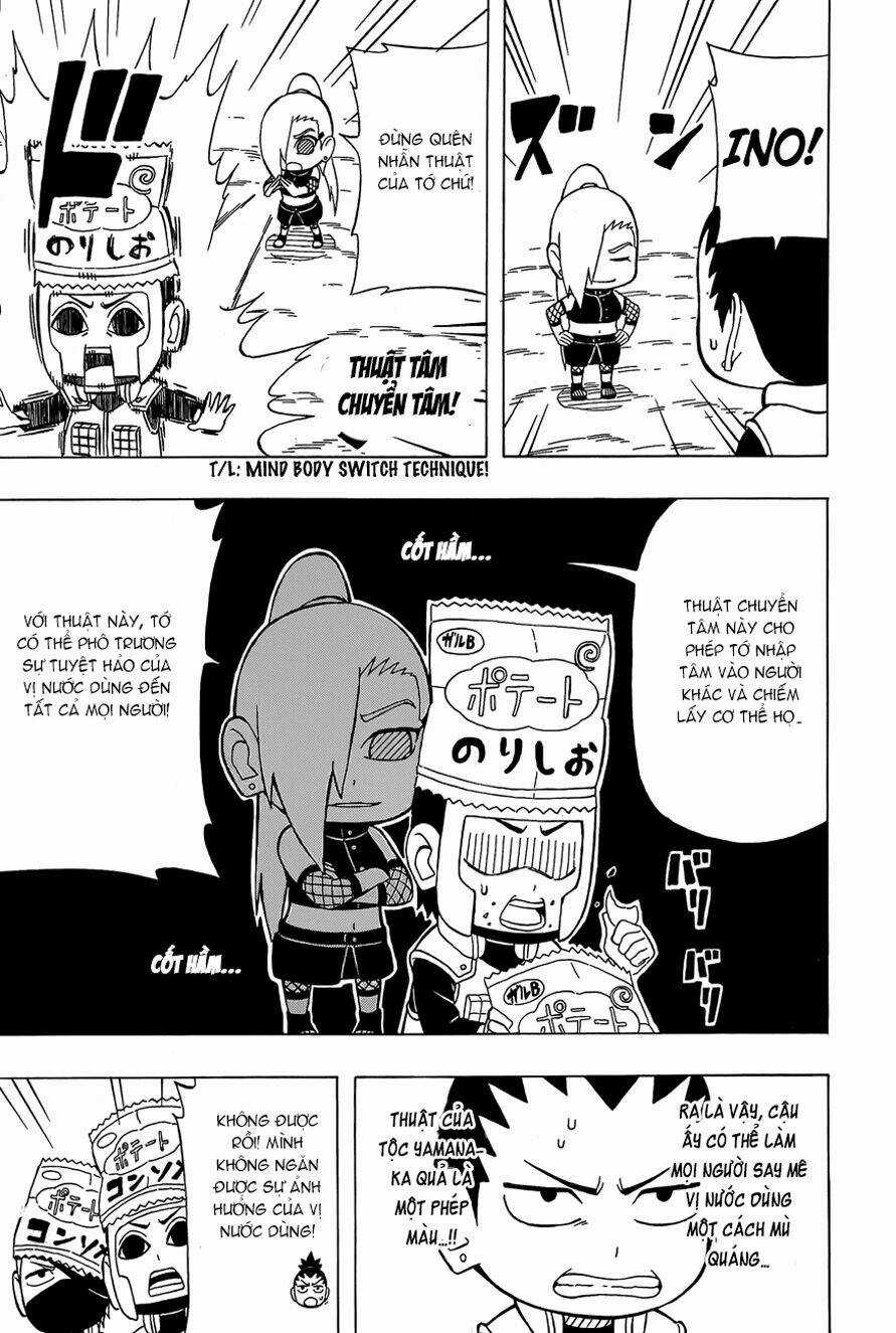 Cửu Vĩ Hồ Ly Ngoại Truyện Rock Lee Chapter 23 trang 14