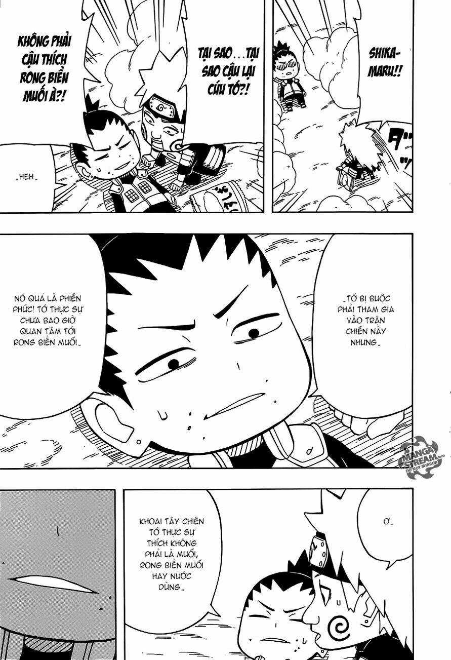 Cửu Vĩ Hồ Ly Ngoại Truyện Rock Lee Chapter 23 trang 20