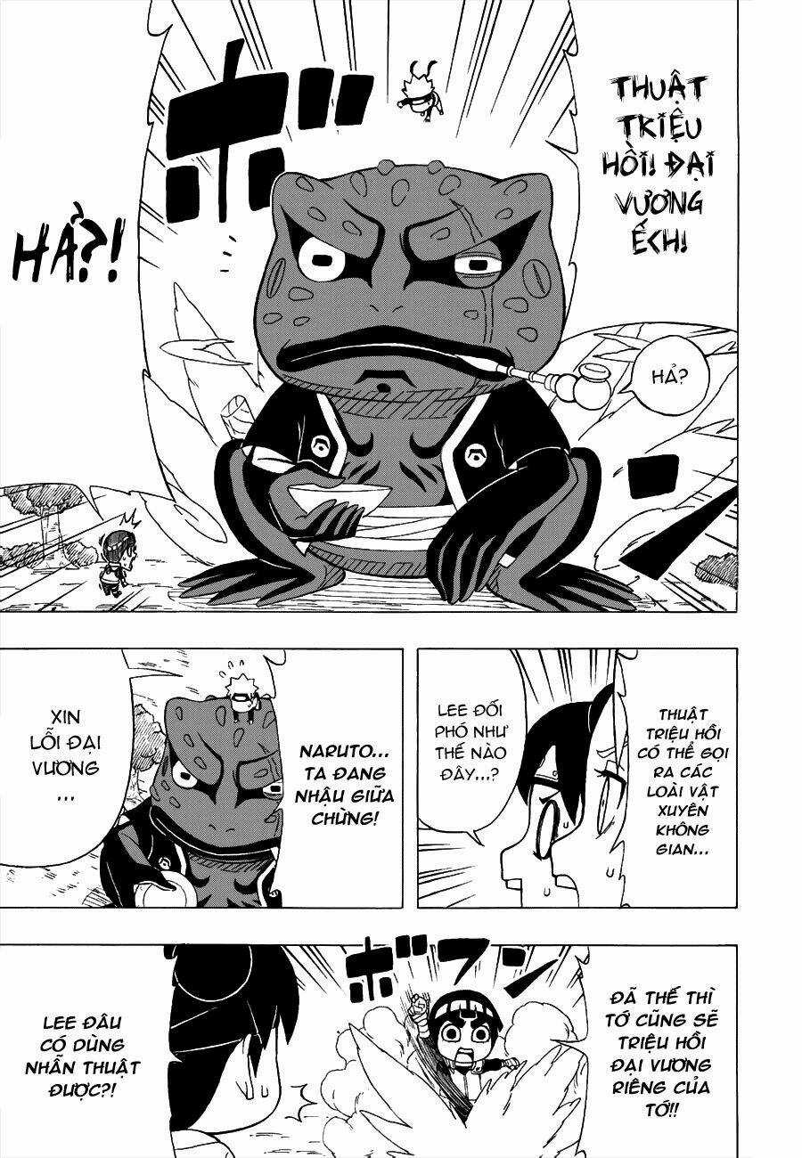 Cửu Vĩ Hồ Ly Ngoại Truyện Rock Lee Chapter 24 trang 13
