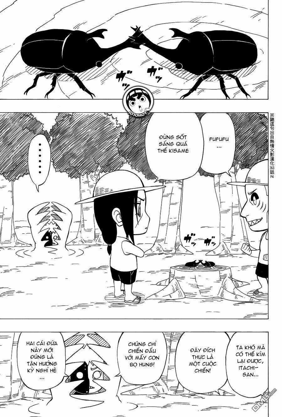 Cửu Vĩ Hồ Ly Ngoại Truyện Rock Lee Chapter 27 trang 13