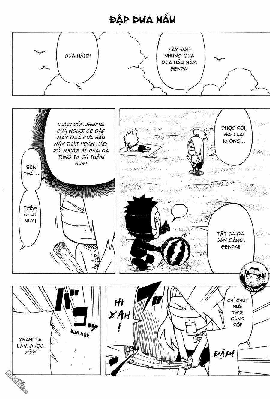 Cửu Vĩ Hồ Ly Ngoại Truyện Rock Lee Chapter 27 trang 8
