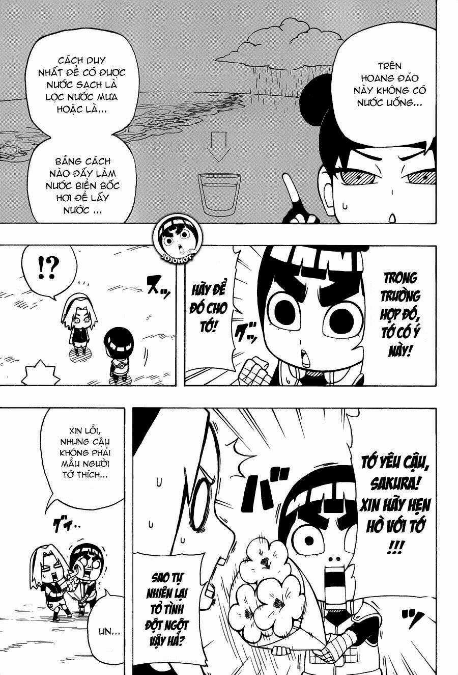 Cửu Vĩ Hồ Ly Ngoại Truyện Rock Lee Chapter 28 trang 12