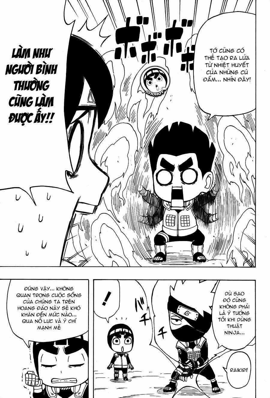 Cửu Vĩ Hồ Ly Ngoại Truyện Rock Lee Chapter 28 trang 14