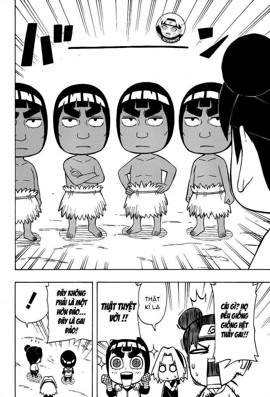 Cửu Vĩ Hồ Ly Ngoại Truyện Rock Lee Chapter 28 trang 17