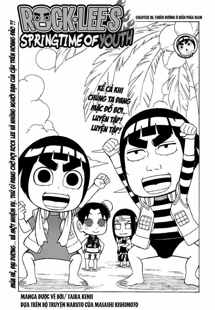 Cửu Vĩ Hồ Ly Ngoại Truyện Rock Lee Chapter 28 trang 2