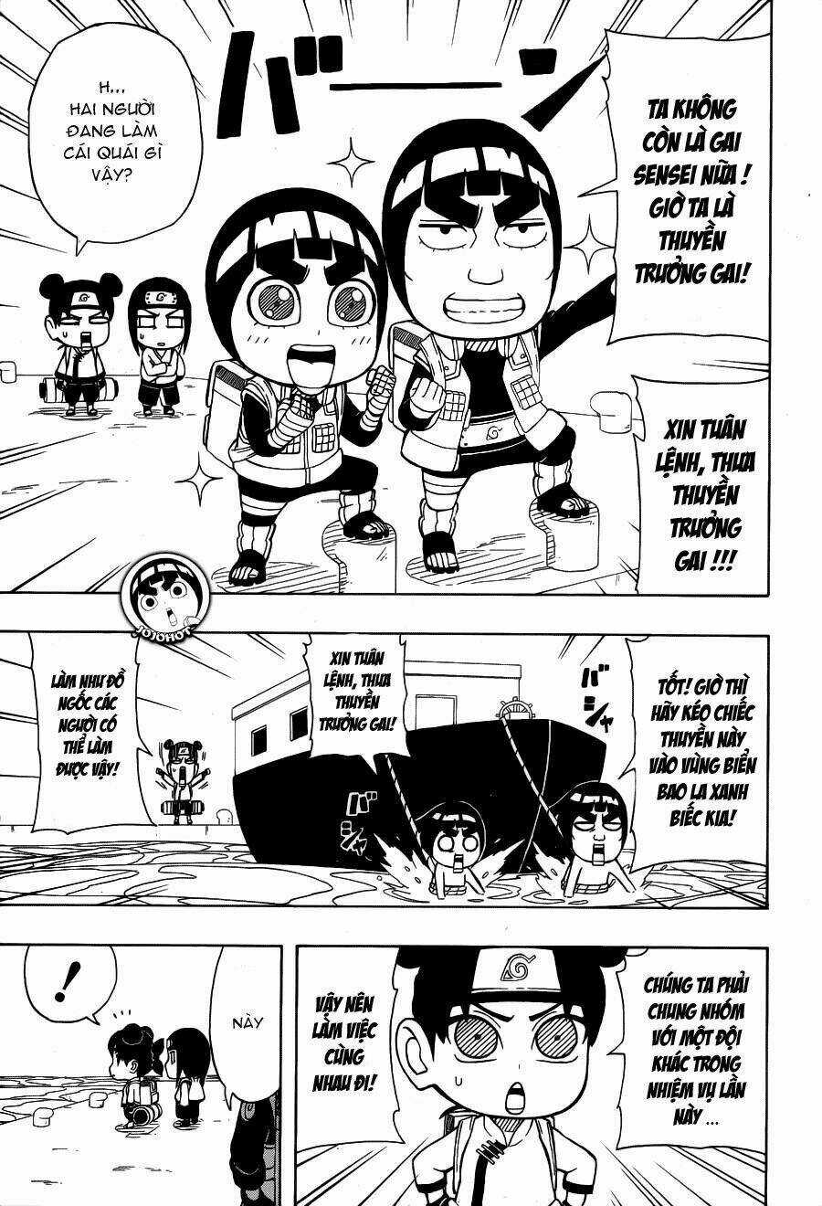 Cửu Vĩ Hồ Ly Ngoại Truyện Rock Lee Chapter 28 trang 4