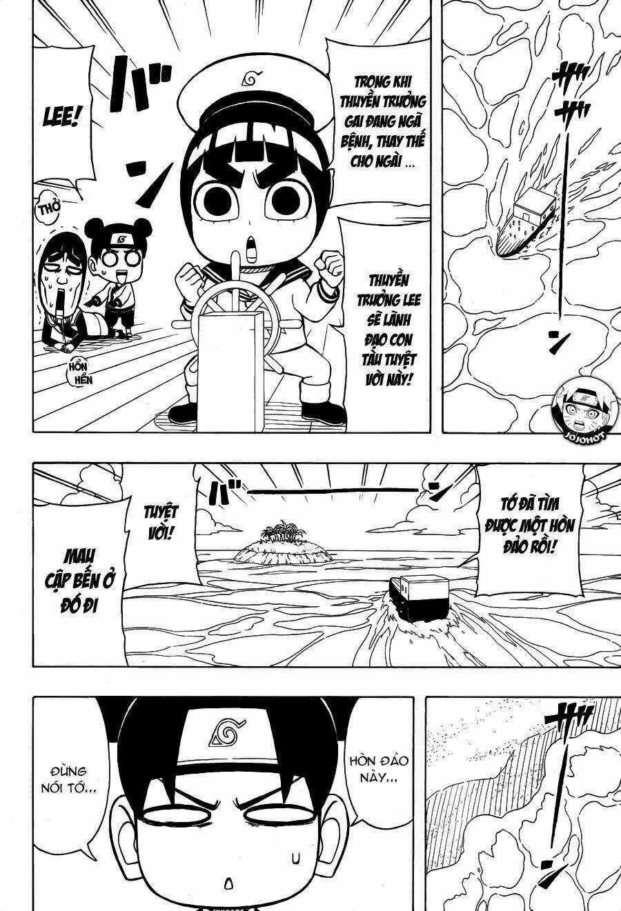 Cửu Vĩ Hồ Ly Ngoại Truyện Rock Lee Chapter 28 trang 9