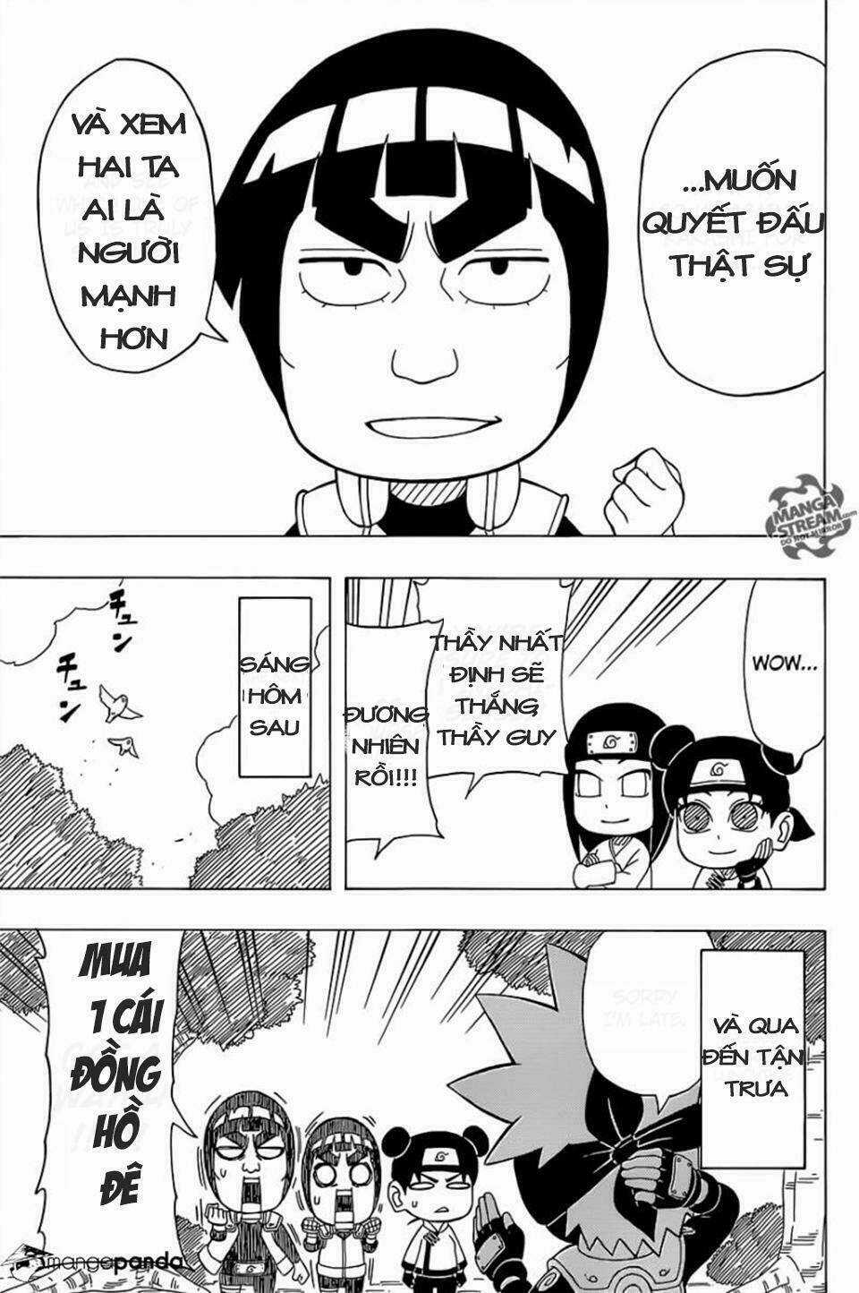 Cửu Vĩ Hồ Ly Ngoại Truyện Rock Lee Chapter 29 trang 10