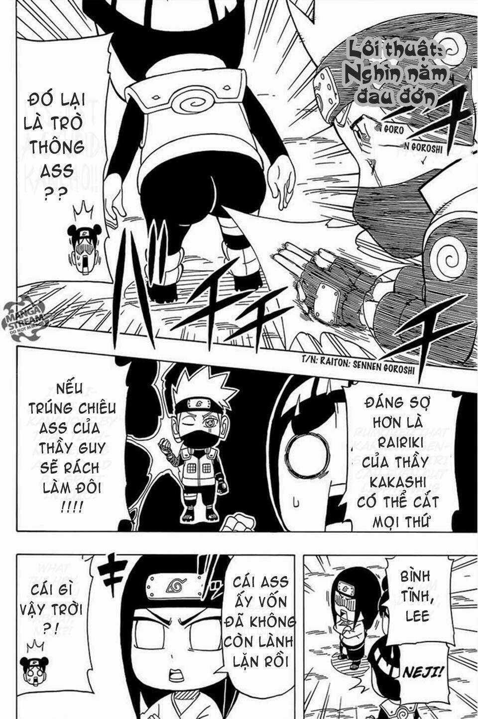 Cửu Vĩ Hồ Ly Ngoại Truyện Rock Lee Chapter 29 trang 15