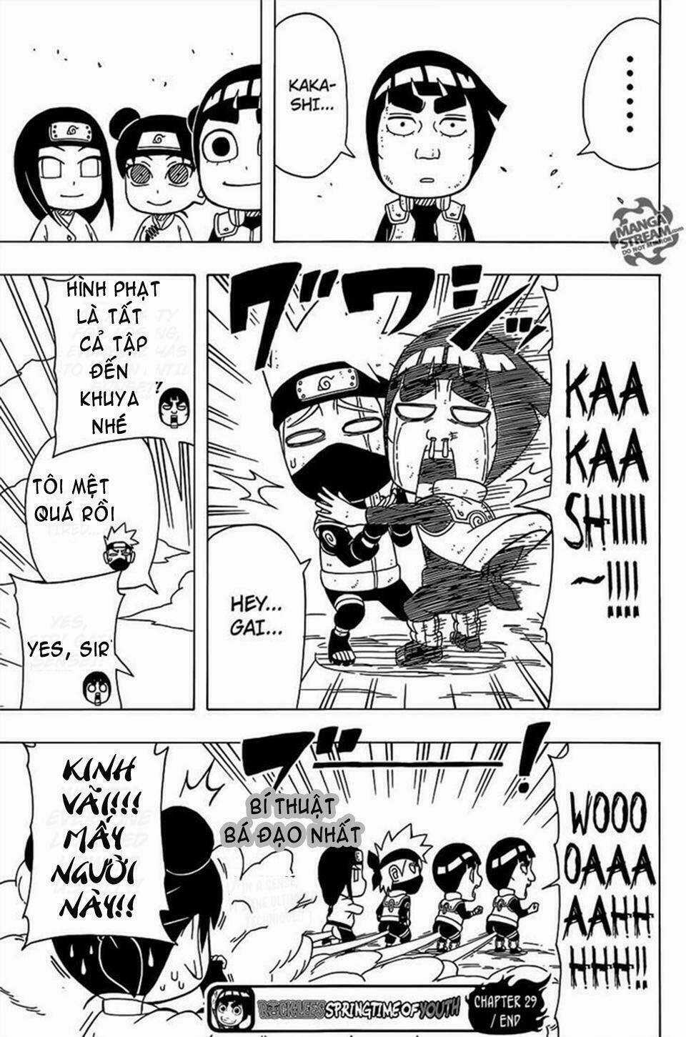 Cửu Vĩ Hồ Ly Ngoại Truyện Rock Lee Chapter 29 trang 26