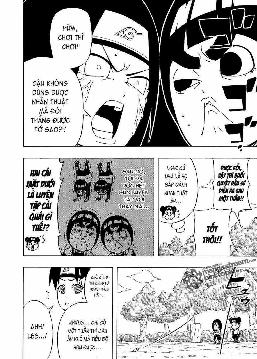 Cửu Vĩ Hồ Ly Ngoại Truyện Rock Lee Chapter 3 trang 11