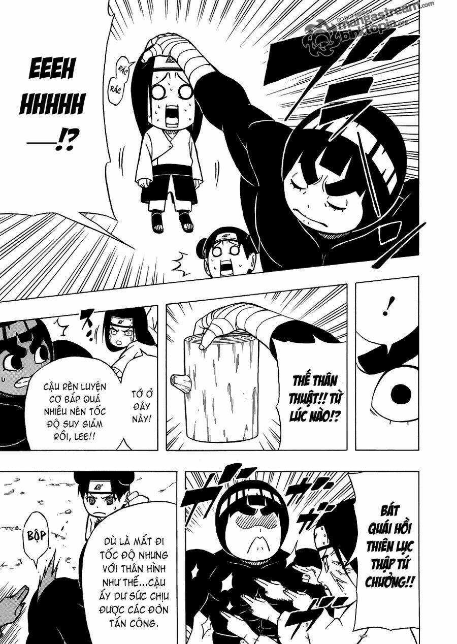 Cửu Vĩ Hồ Ly Ngoại Truyện Rock Lee Chapter 3 trang 14