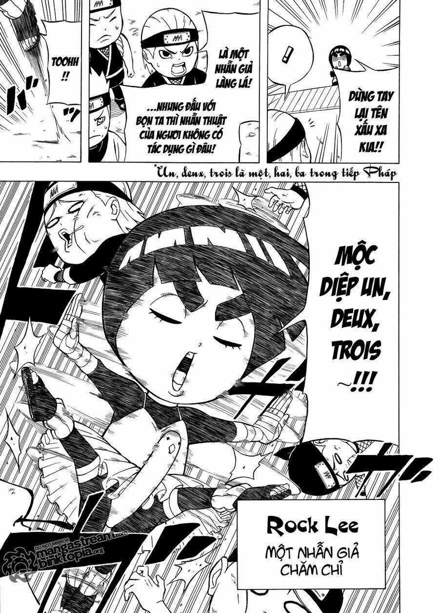 Cửu Vĩ Hồ Ly Ngoại Truyện Rock Lee Chapter 3 trang 2