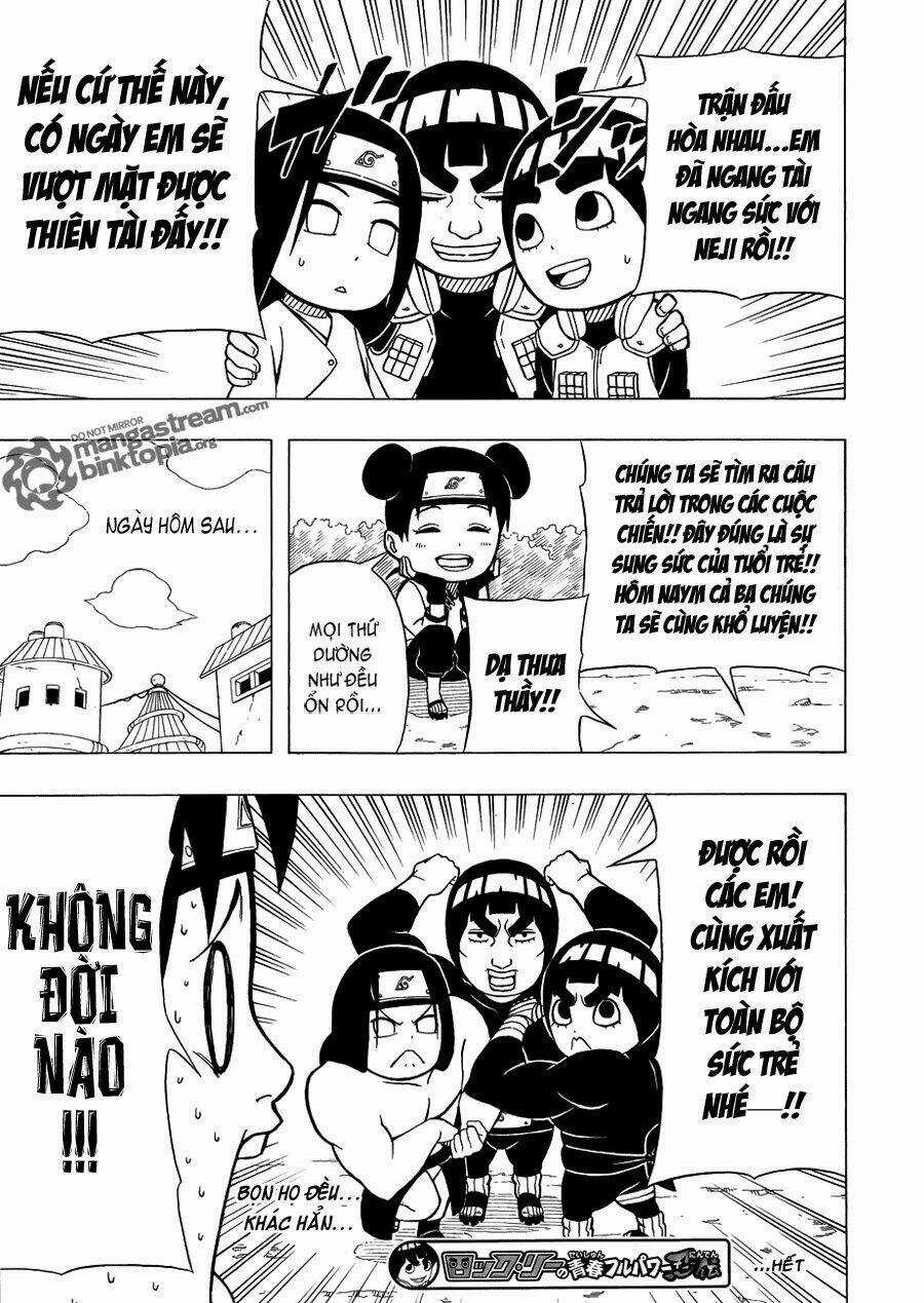 Cửu Vĩ Hồ Ly Ngoại Truyện Rock Lee Chapter 3 trang 20