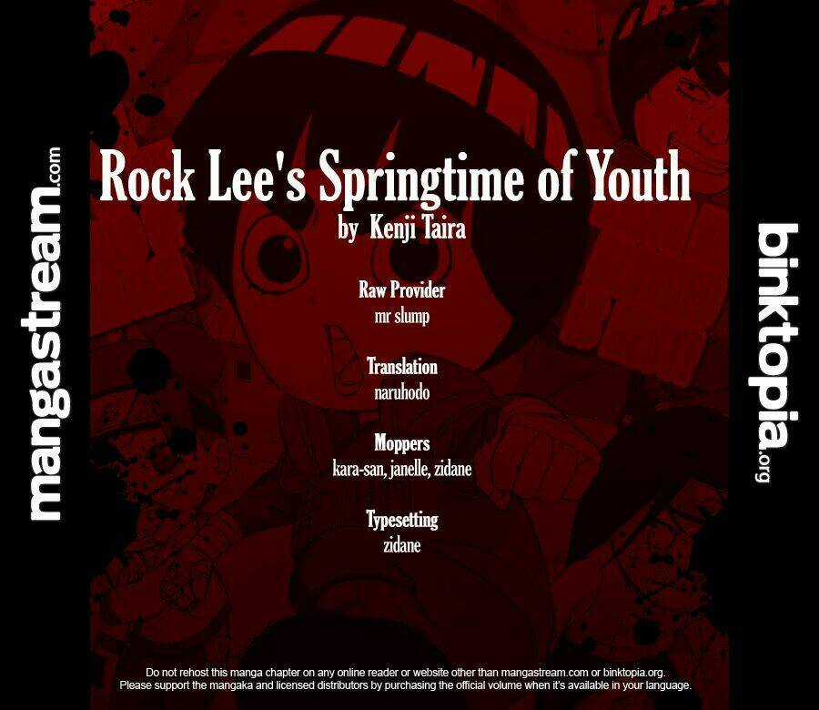 Cửu Vĩ Hồ Ly Ngoại Truyện Rock Lee Chapter 3 trang 23